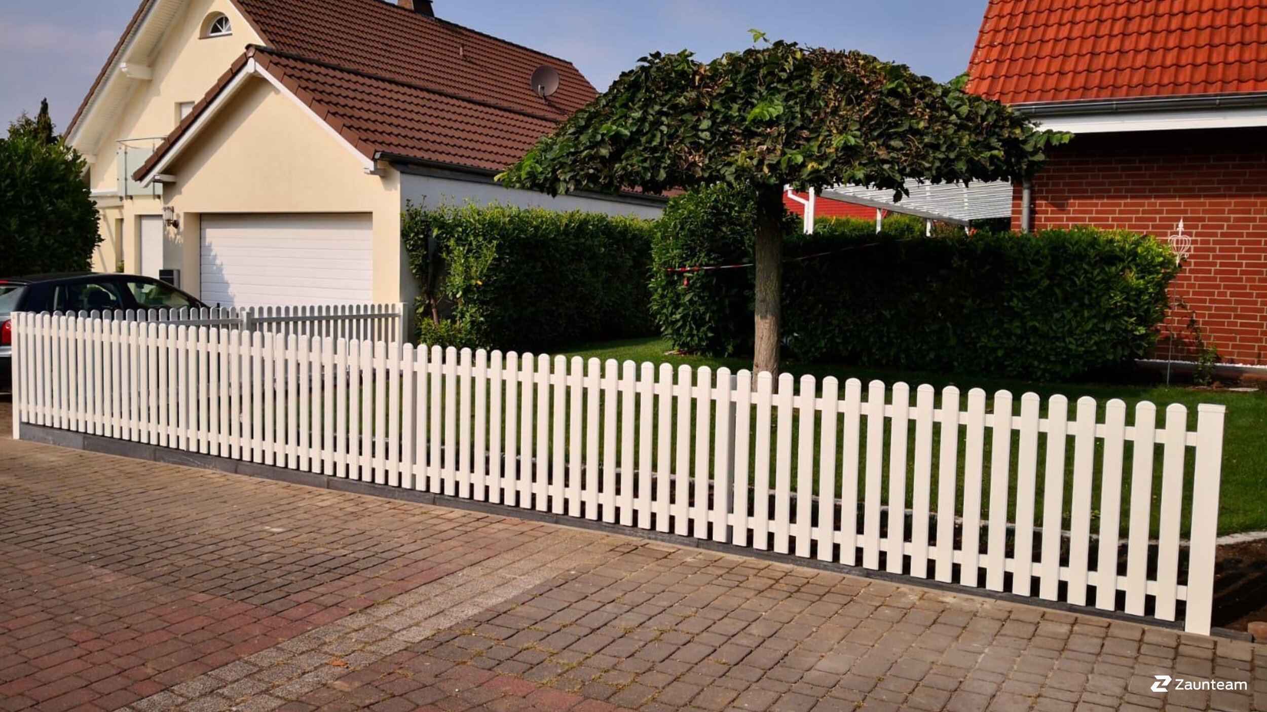 Clôture en aluminium de 2019 à 31558 Hagenburg Allemagne de Zaunteam Schaumburger Land.