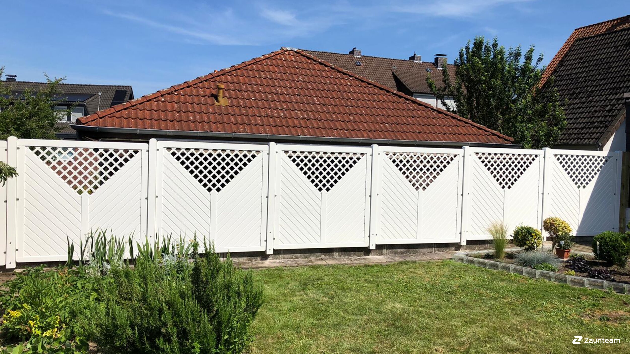 Protection brise-vue en bois de 2019 à 31552 Rodenberg Allemagne de Zaunteam Schaumburger Land.